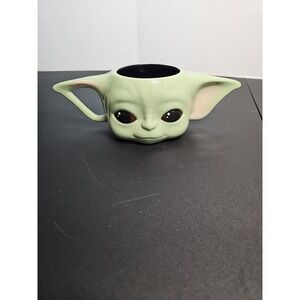 BABY YODA 3D face ceramic mug cup Disney Star Wars The Mandalorian The Child NEW